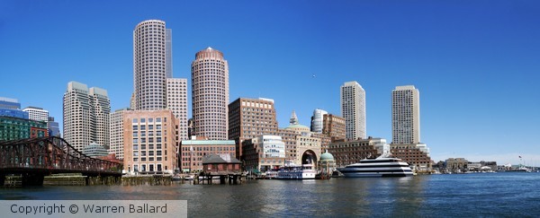 View fom Fan Pier, Boston 