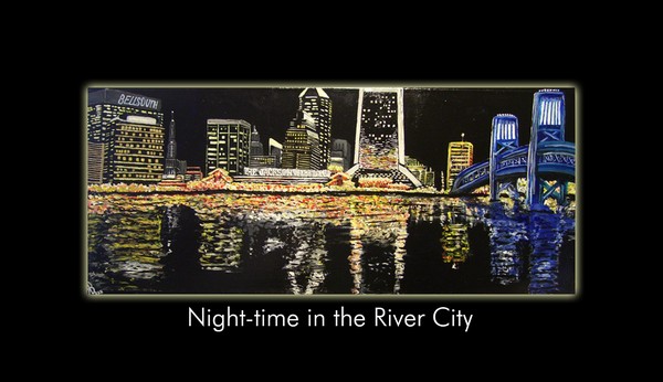 Nighttime in the River City
