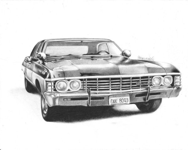 Chevy Impala Supernatural