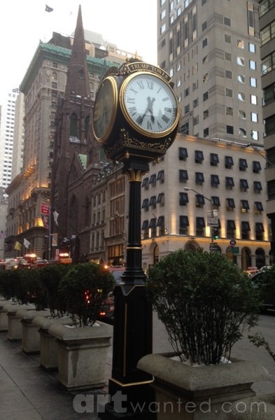 Trump Clock, NYC