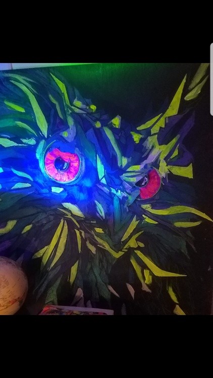 GLOWING ODESZA OWL