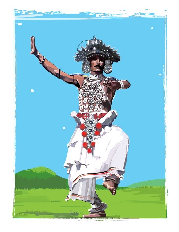 Sri lankan dancer