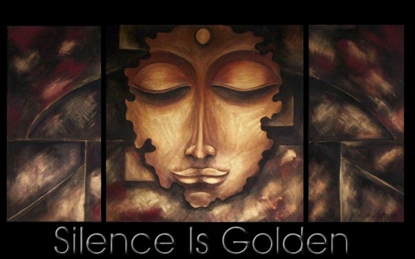 Silence Is Golden Art Painting
