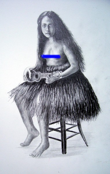 hawaiian girl 1924