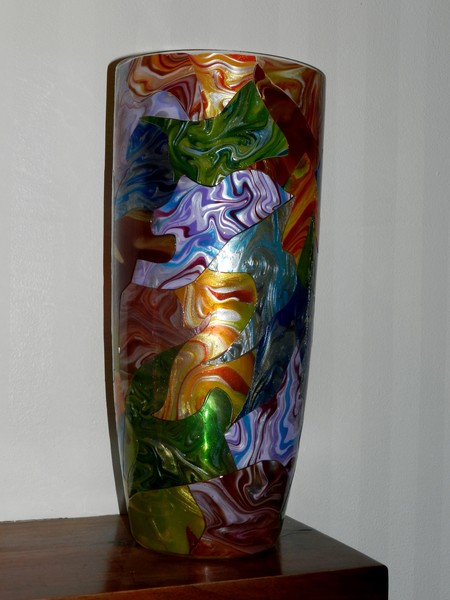 Large Mosaic Vase
