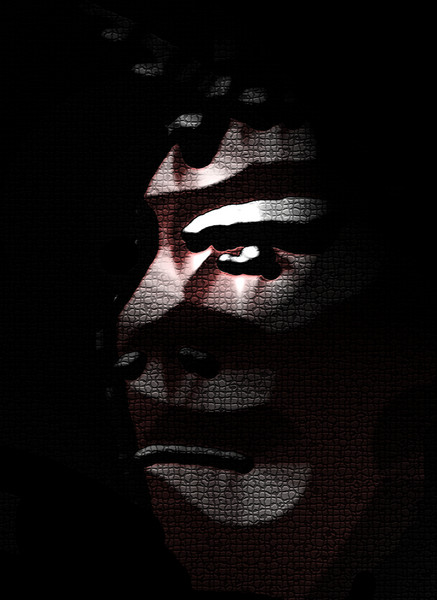 Face in Darkness