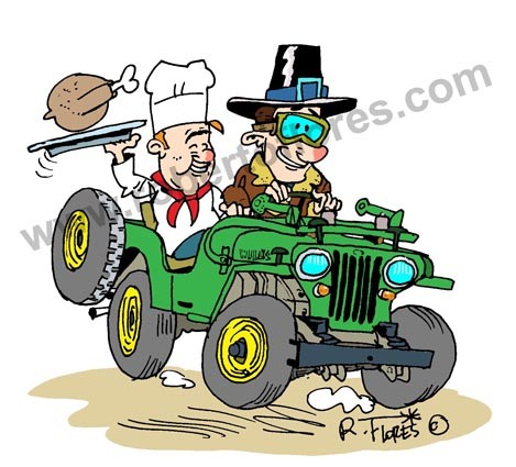Happy Thanksgiving Day Willys jeep!
