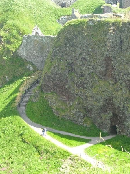 Entrance to Dunnottar