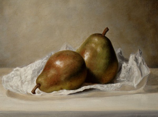 2 pears unwrapped II