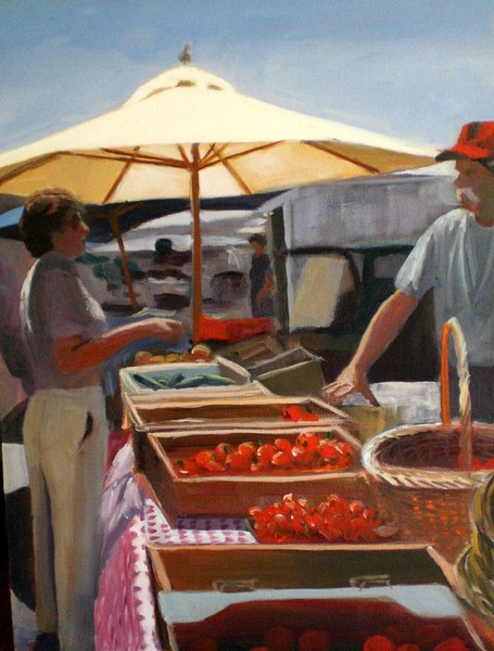 Tomatoes at the Market