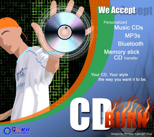 CD burn
