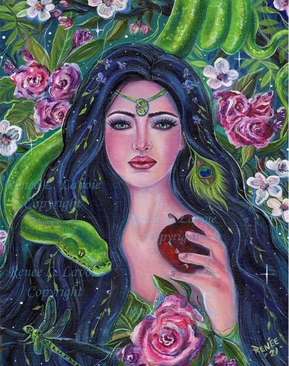 Eve garden of Eden by Renee L. Lavoie