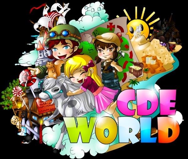 Cde world Logo by anna