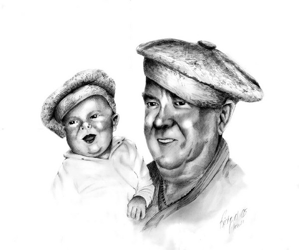 Baby Flash and Grandpa