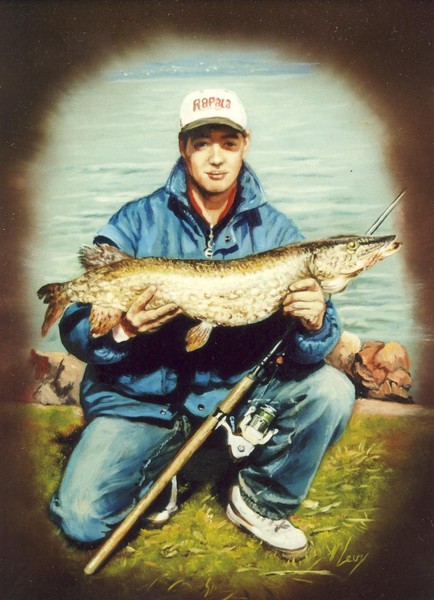 Catching a pike