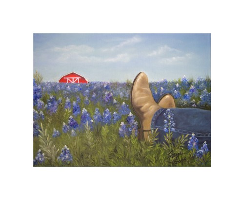 Texas Blues - Blue Skies, Blue Jeans & Blue Bonnet