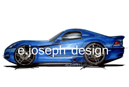 Dodge Viper, Blue