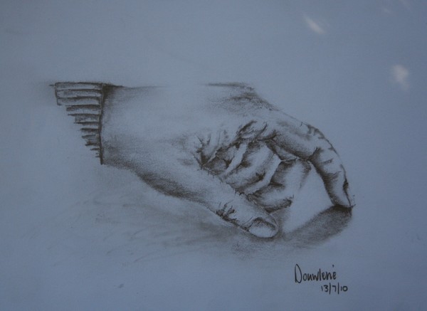 Hand on Paper
