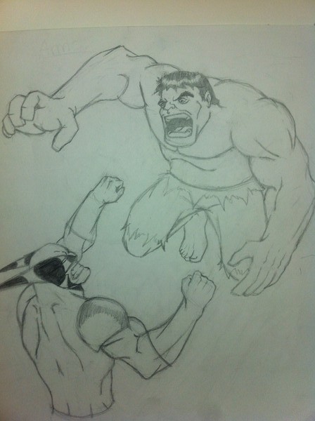 Hulk vs Wolverine