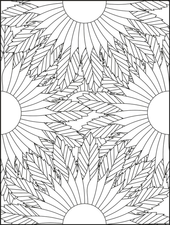 Abstract Coloring Pages 20
