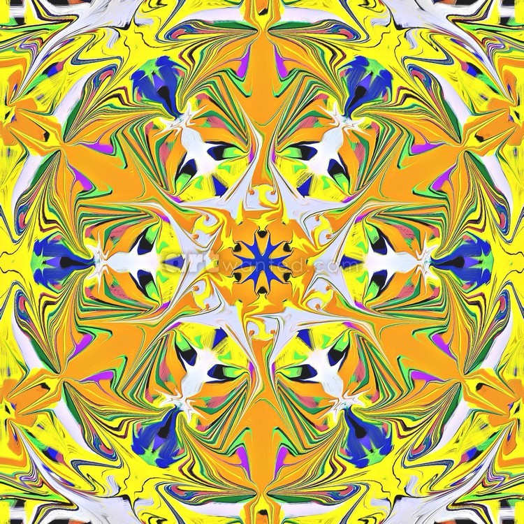abstract colorfull yellow