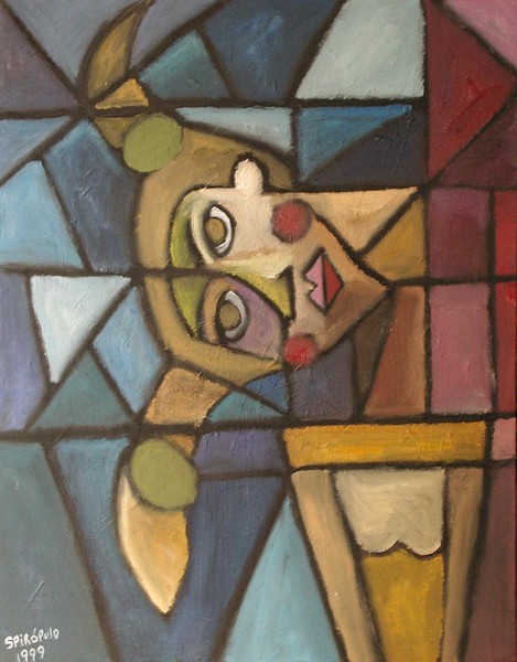 girl in glass