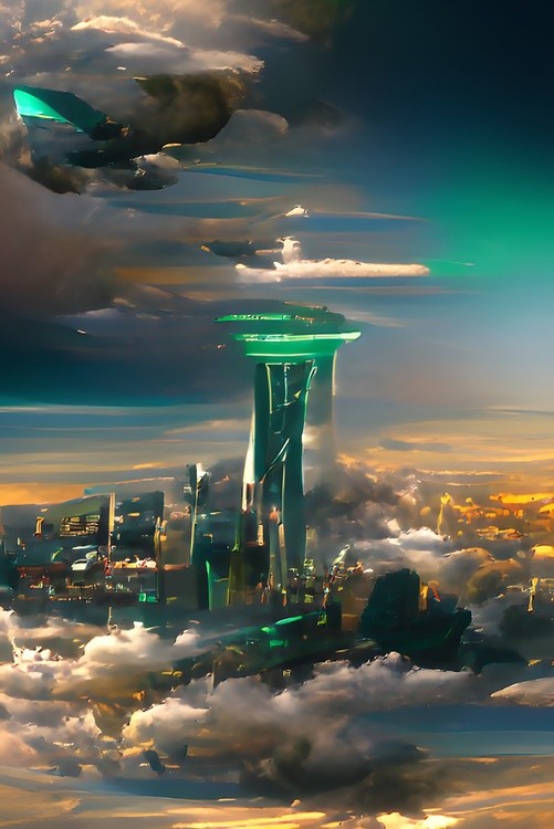 Emerald City in the Sky