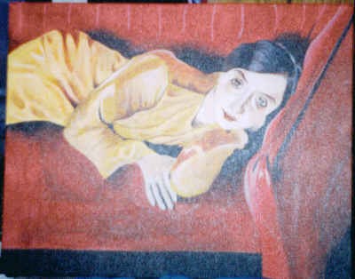 Girl on Couch (SOLD)