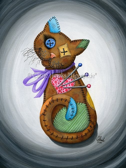 Voodoo Cat Doll