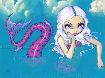 Pink Spotted Mermaid