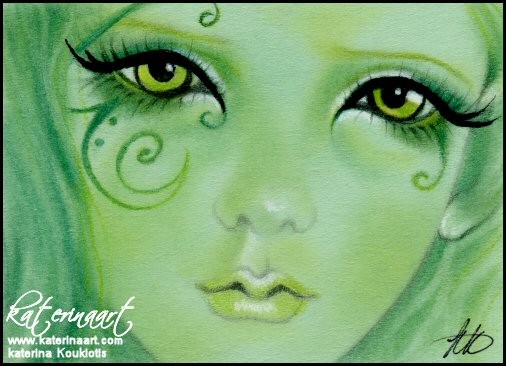 The Green Fairy ACEO