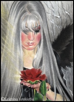 Winter's Rose-ACEO