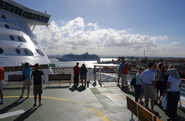 On board, OLd San Juan, Puerto Rico