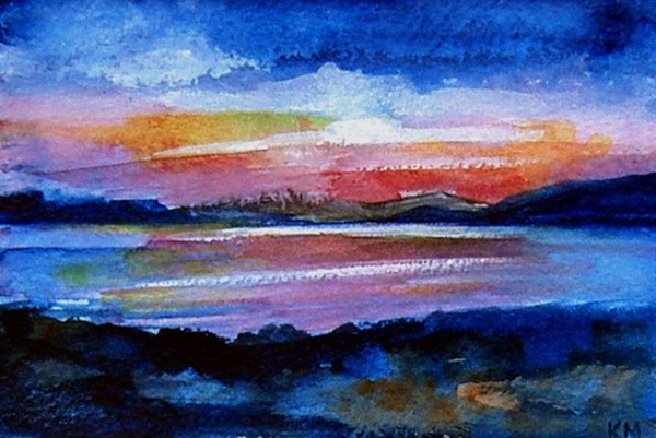 Sunset over Loch Carron II