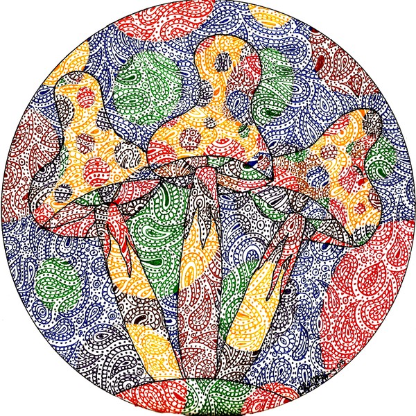 Mushroom Doodle 1