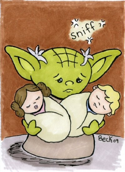 Yoda and the Twins