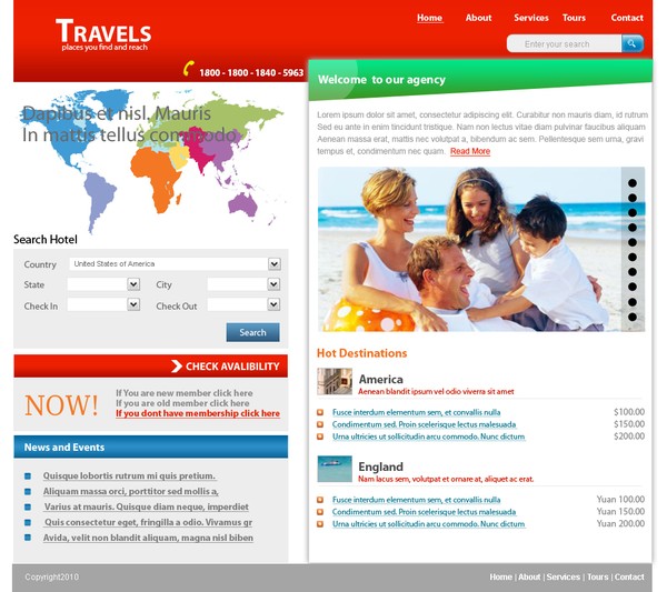 Travel Template5