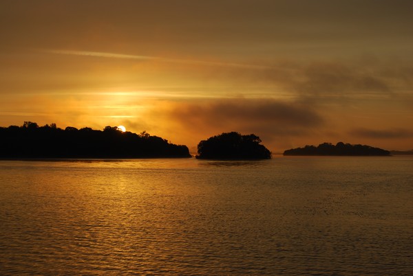 SUNRISE ON LOUGH ERNE