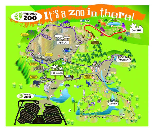 Toronto Zoo Map Redesign