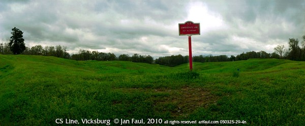 23rd Alabama, Vicksburg