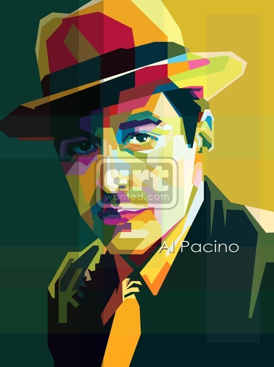 Al Pacino Portrait WPAP