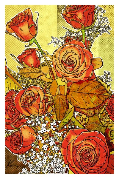 Modern Florals: Rose Bouquet