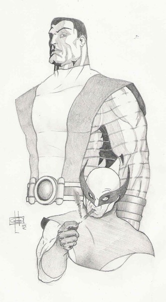 Colossus and Wolverine