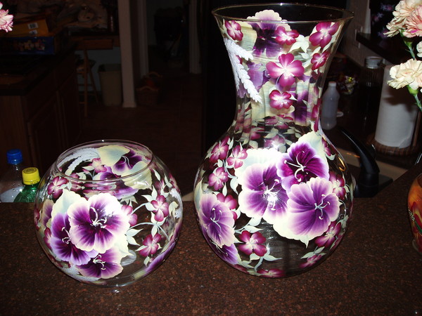 Florals on Vases