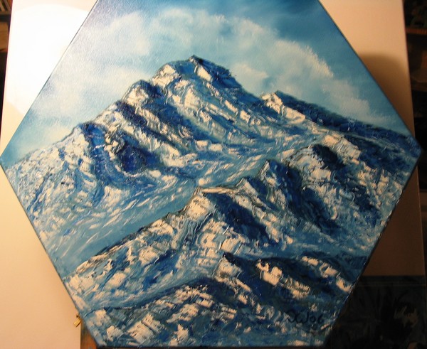 Blue Winter series 3 - Bold Mountain
