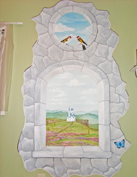 Castle Mural