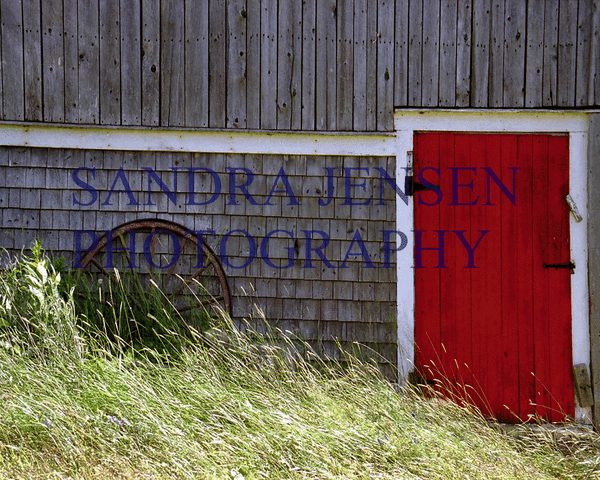 New Brunswick - Red Barn Door