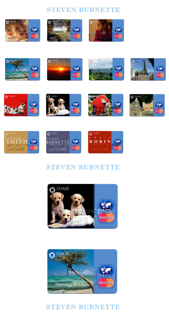 Credit card design