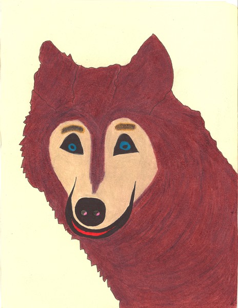 Wolf by The Rooster (c) 2010 Rooster Art