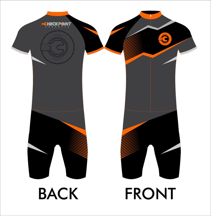 Clothing Design: Checkpoint Autocare Urdaneta Cycling Uniform